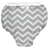 Kushies Baby Waterproof Training Pant (38-44 Pounds), Grey Chevron, X-Large