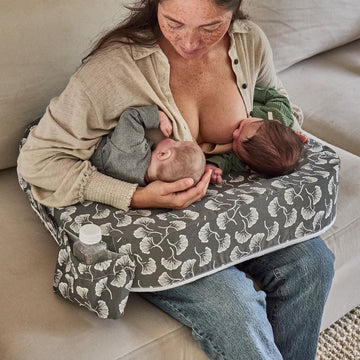 My Brest Friend Twin Nursing Pillow - Enhanced Comfort With Slipcover - Ergonomic Breastfeeding Pillow For Ultimate Support - Ad