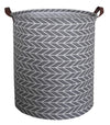 CLOCOR Large Round Storage Baskets,Collapsible Storage Bin, Dirty Laundry Hamper Baskets for Baby Boys and Girls, Office, Bedroo