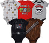 Star Wars Baby Boys 5 Pack Bodysuits Darth Vader Chewbacca Storm Trooper 24 Months