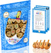 The Dreidel Company Wooden Hanukkah Draydel With English Transliteration And Instruction Cards (30-Pack)