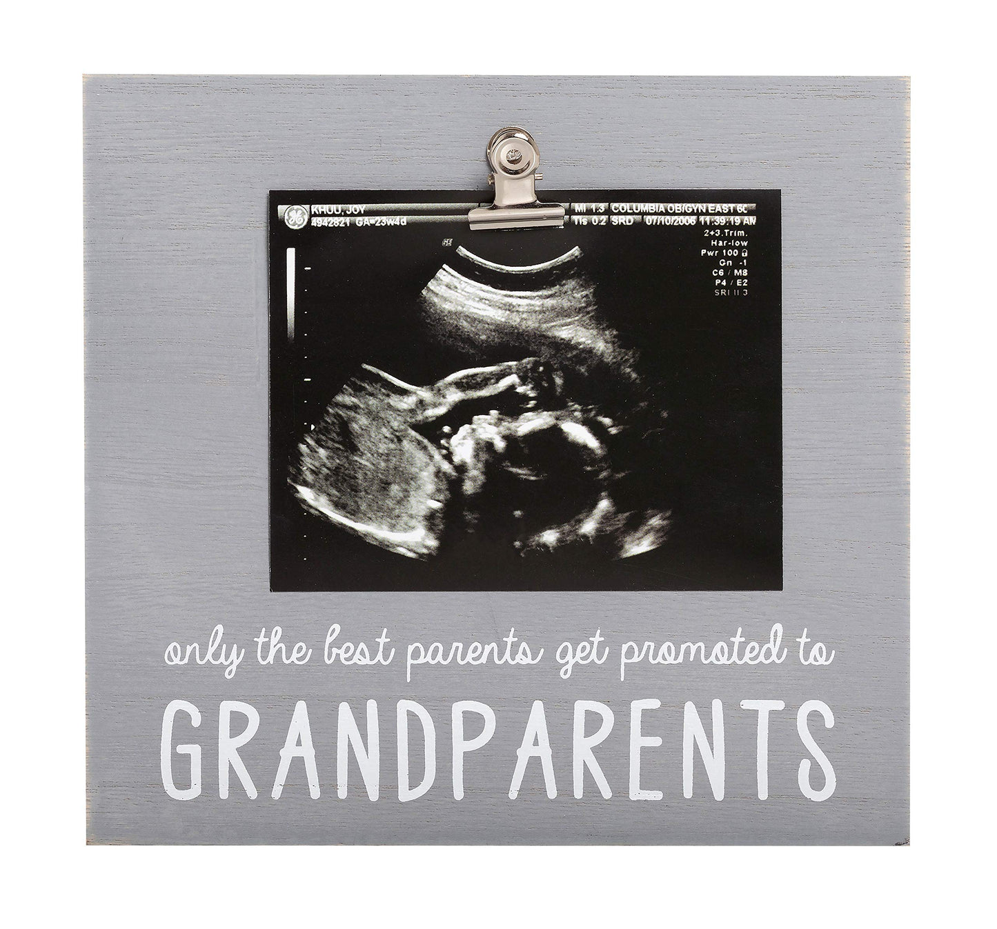 Pearhead Grandparents Pregnancy Announcement Sonogram Picture Frame, Ultrasound Photo Gift and Pregnancy Reveal Keepsake for Gra