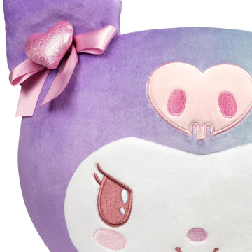 Hello Kitty And Friends Official Kuromi Valentine Pail Accessory - 12-Inch Embroidered Treat Pail With Character Design And Carr