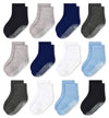 Hycles Non-Slip Toddler Socks With Grips Girls Grip Socks For 3-5 Years Kid Toddler Boys Anti Slip Sticky Sock
