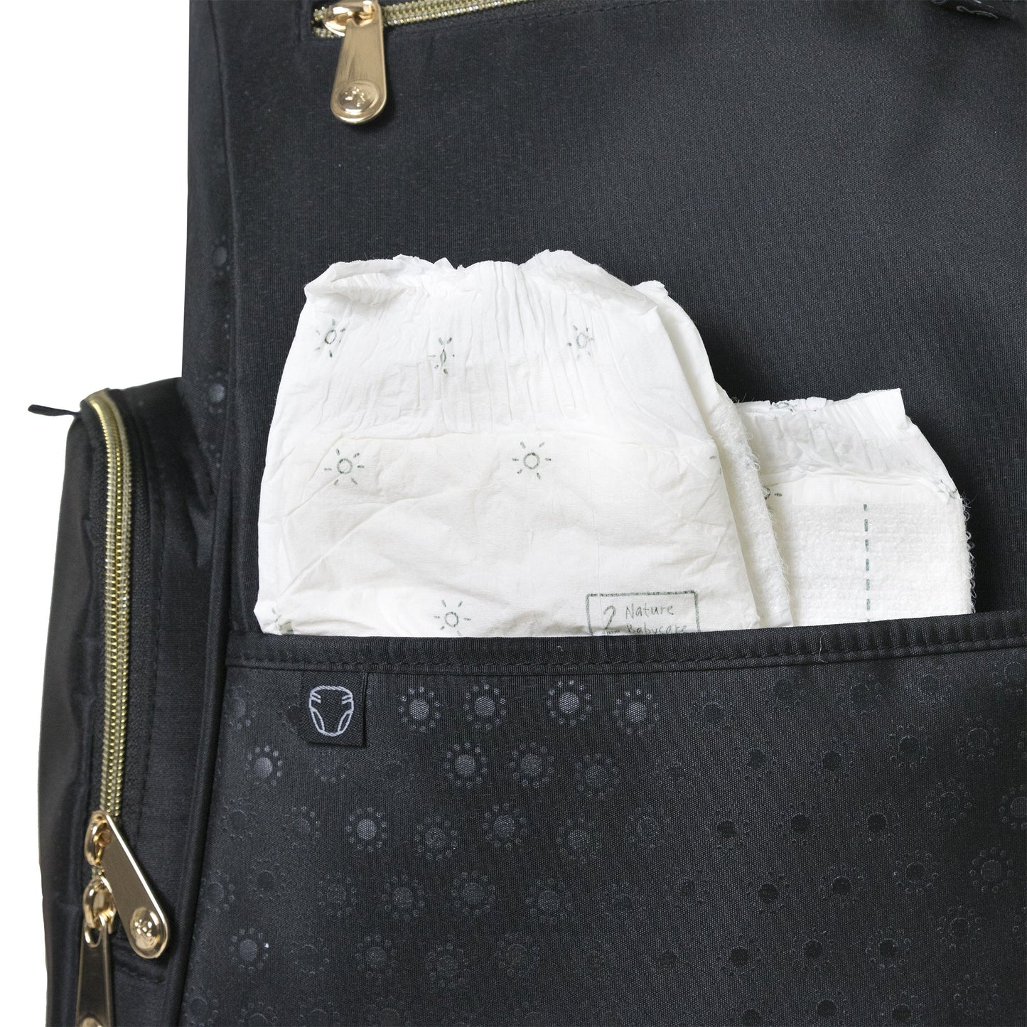 Fisher-Price Fashion Diaper Backpack With Fastfinder Pocket System