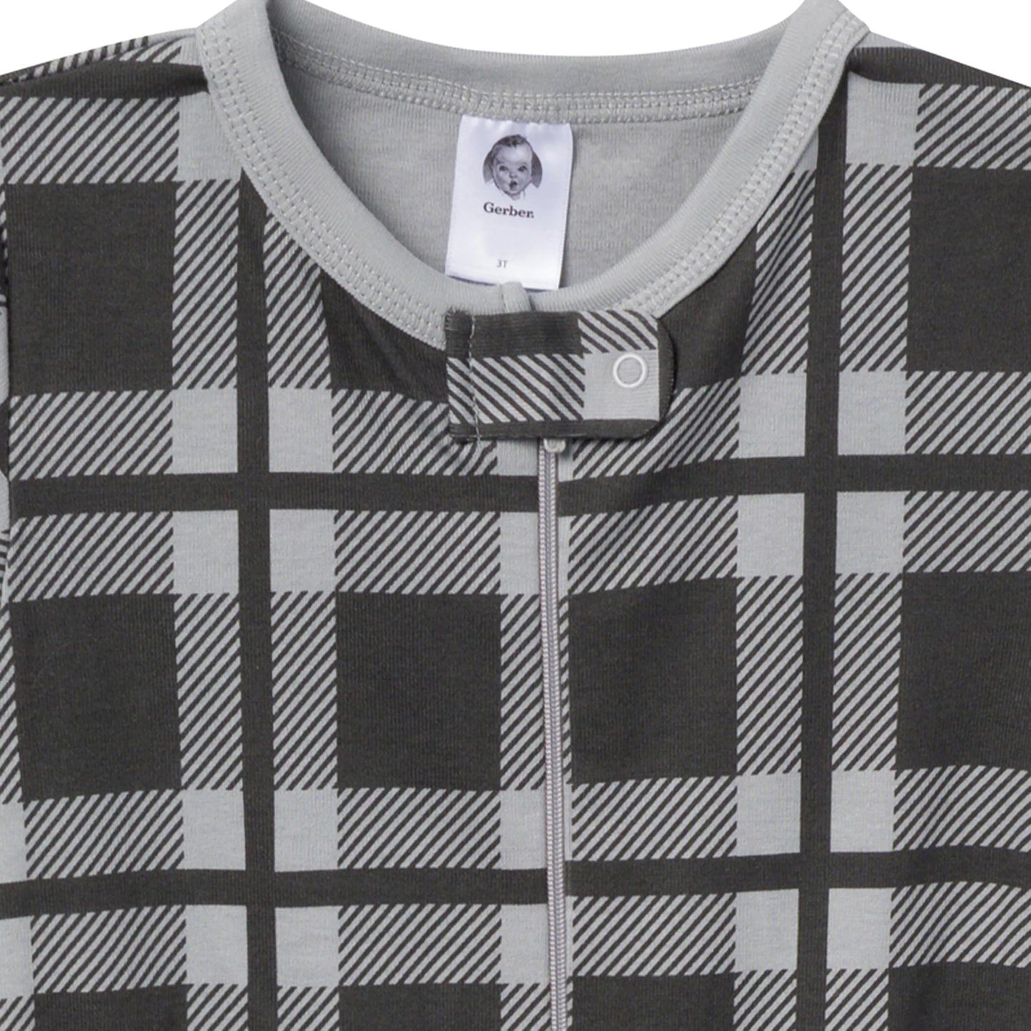 Gerber Toddler Baby-Boys 2-Pack Footed Pajamas, Moose