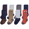 Hudson Baby Unisex Baby Cotton Rich Knee-High Casual Socks, Handsome Fox, 0-6 Months Us