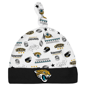 Gerber Nfl Baby Boys' 3-Pack Bodysuit, Sleep 'N Play, & Cap Set, Jacksonville Jaguars, 0-3 Months