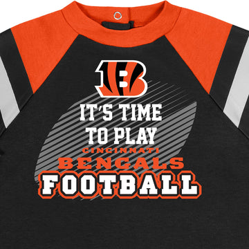 Gerber Unisex Baby Nfl Footed Sleep And Play, Team Color, 6-9 Months