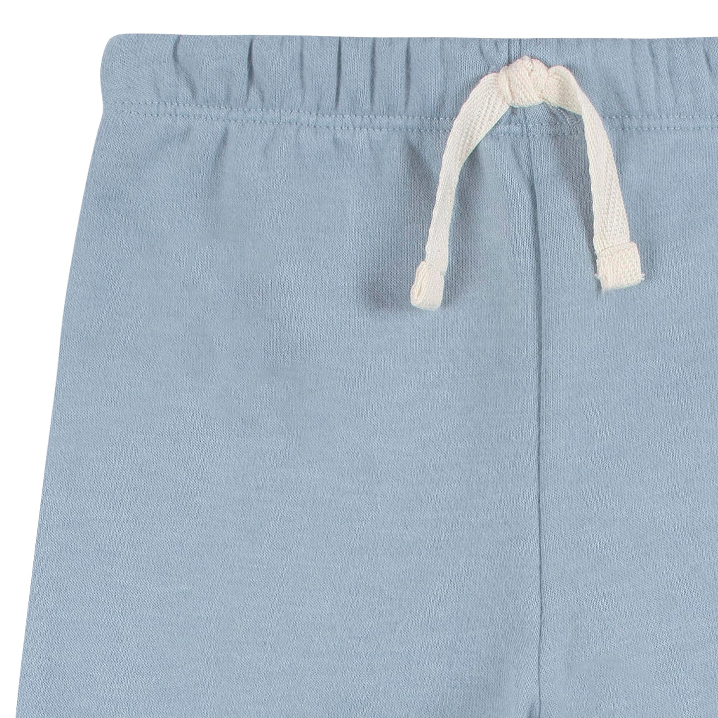 Gerber Baby Boys Toddler 2-Piece Fleece Sweatshirt And Jogger Set, Blue Solid, 18 Months