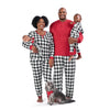 Gerber Baby Holiday Family Matching Pajamas, Black/Red Buffalo Check, 3-6 Months