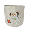 Mon Ami Seahorse Designer Linen Storage Bin, Kids Laundry Basket, Toy Boxes for Kids, Kids Hamper, Cute Baby Nursery Baskets for