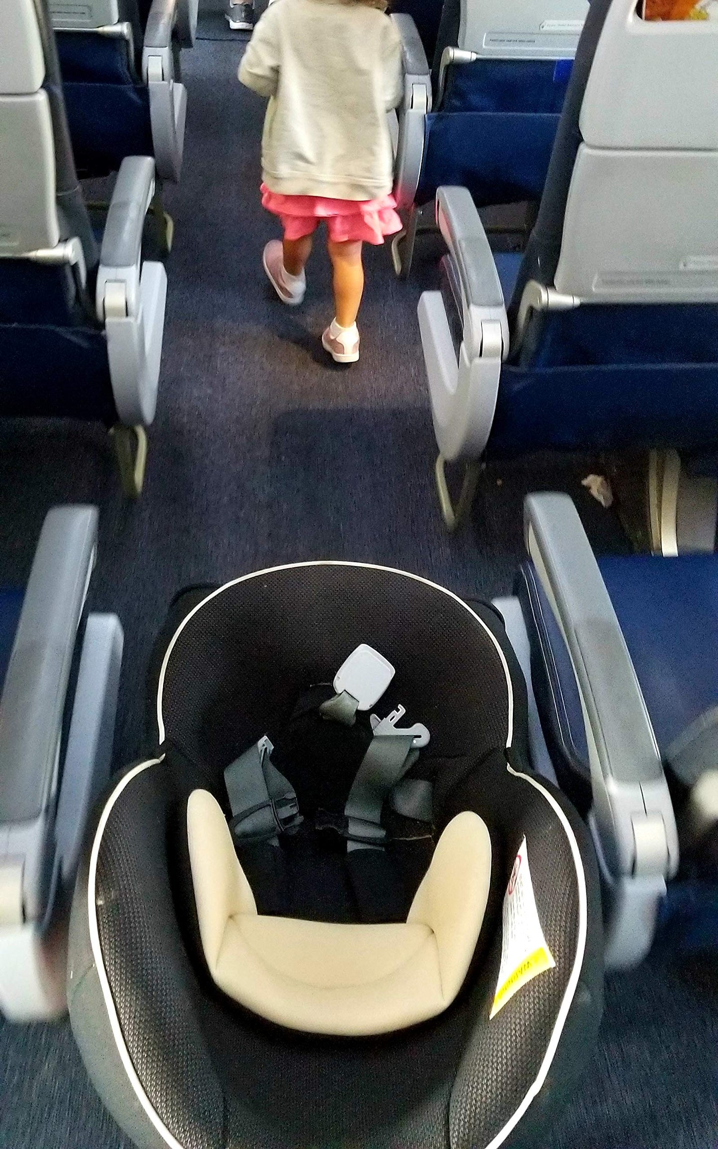 Holm Airport Car Seat Stroller Travel Cart And Child Transporter - A Carseat Roller For Traveling. Foldable, Storable, And Stowa