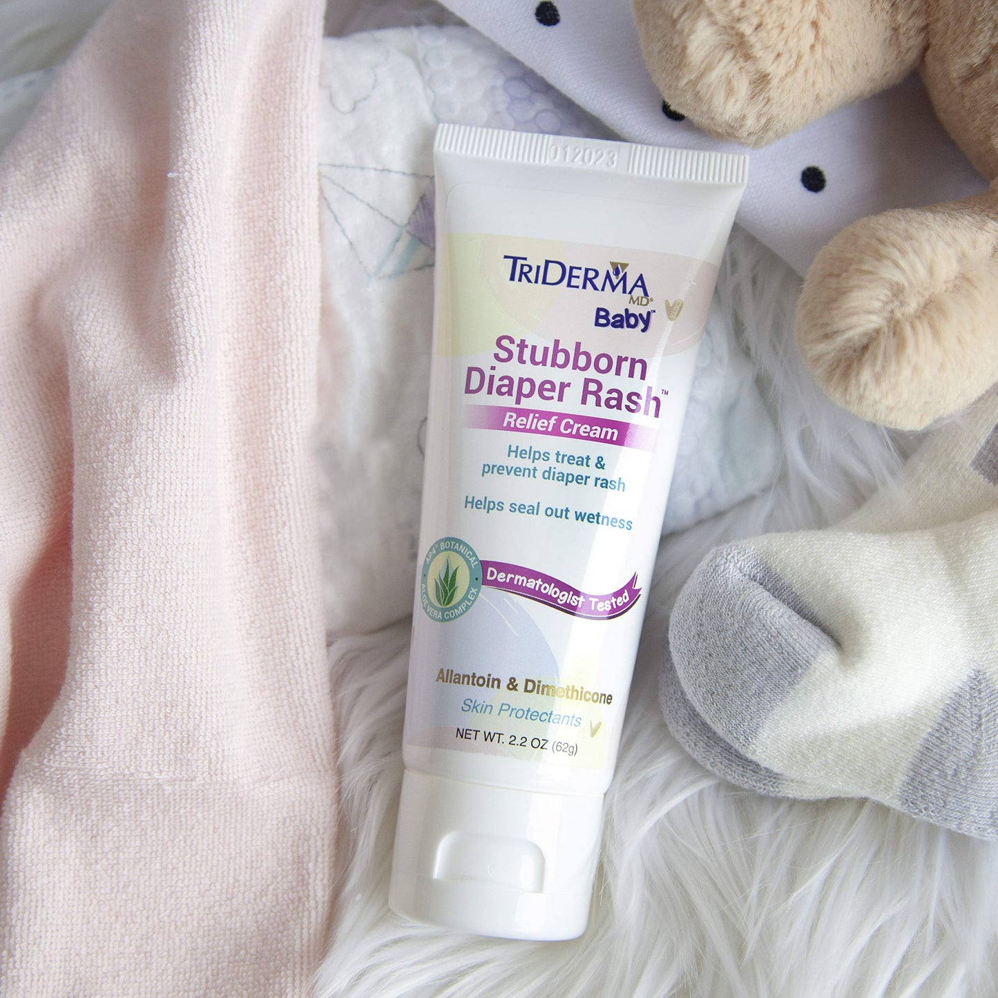 Triderma Stubborn Diaper Rash Relief Cream - Fsa Eligible 2.2 Oz