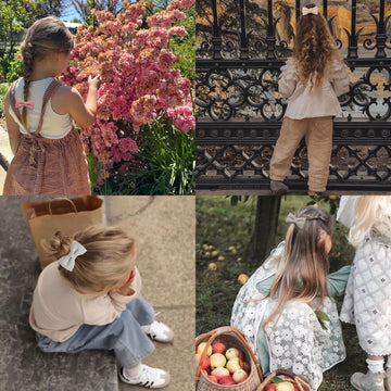 Baby Toddler Little Girls Hair Ties With Linen Bows, 20 Pcs No Damage Elastic Nylon Ponytail Holders Scrunchies For Girls, Small