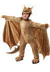 Boy Dragon Halloween Costume Fantasy Kids Jumpsuit with Wings Spikes Tail Polyester Large