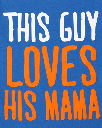 The Children'S Place Baby Boys And Toddler Short Sleeve Graphic T- 2-Pack T Shirt, This Guy Loves His Mama/ Mom'S Copilot, 5T Us