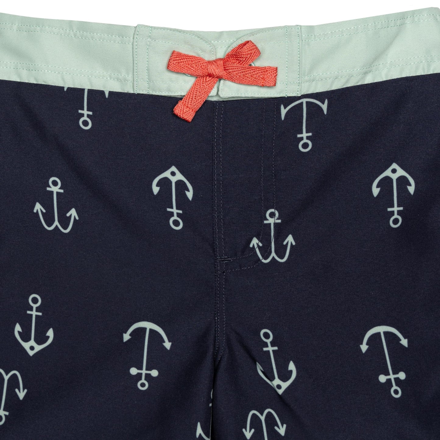 Gerber Boys' Baby Toddler Long Sleeved Rashguard Swim Bathing Suit Set, Anchors, 6-9 Months