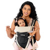 LuvLap Elegant Baby Carrier with 4 carry positions, lightweight & travel friendly, 4-24Month baby, Adjustable New-born to Toddle