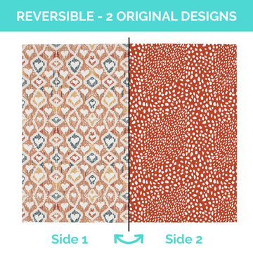 Jumpoff Jo Baby Play Mat - Large Folding Foam Play Mat For Infants, Babies, Toddlers, Waterproof, Double-Sided (70' X 59') - B