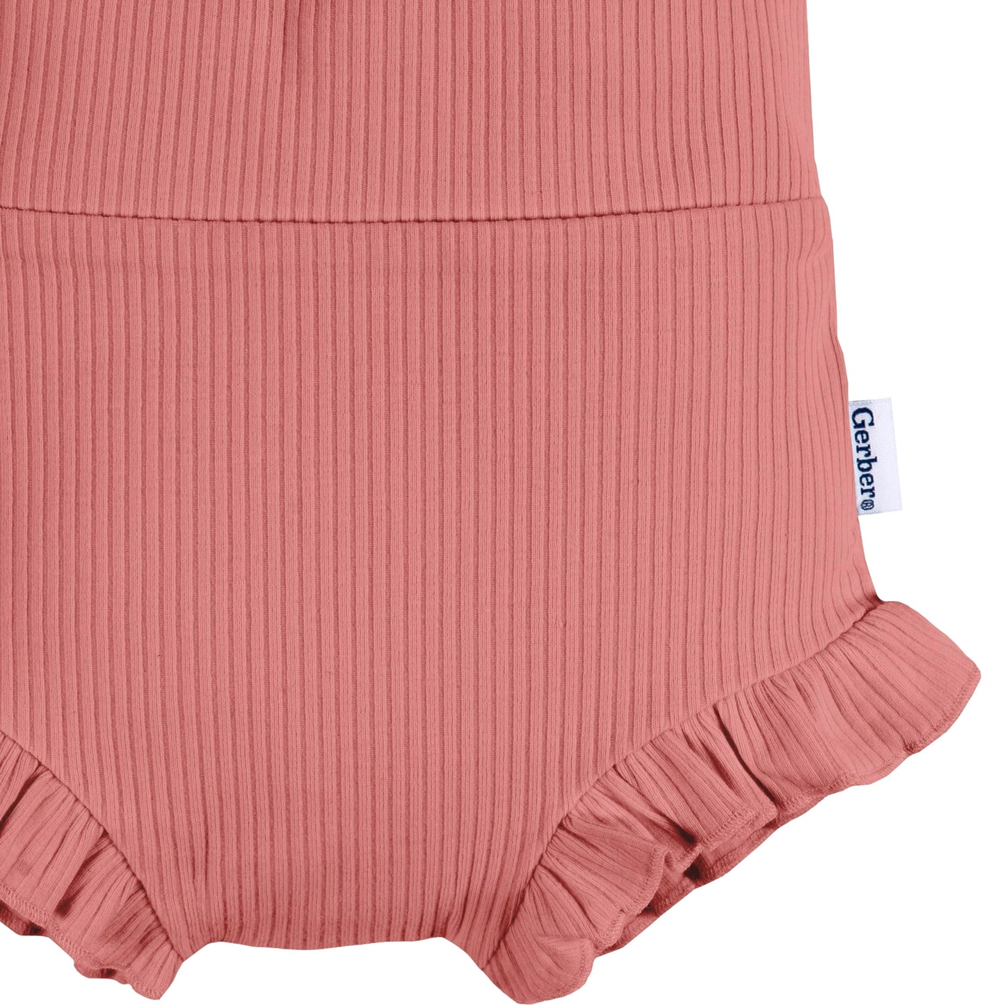 Gerber Baby-Girls 3 Count (1 Pack) Bubble Shorts Pink