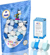 The Dreidel Company Hanukkah Blue And White Plastic Dreidel (30-Pack)