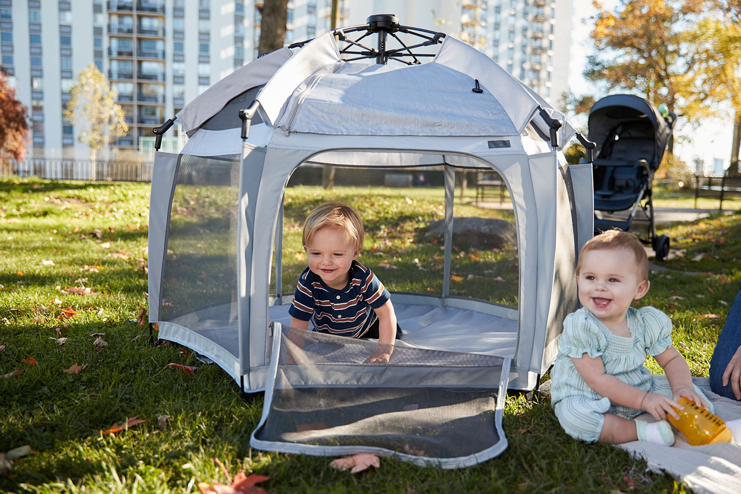 Safety 1St Instapop Dome Play Yard, Wave Runner