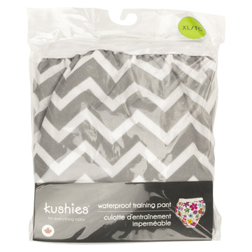 Kushies Baby Waterproof Training Pant (29-33 Pounds), Grey, Medium