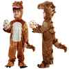 Spooktacular Creations Realistic T-Rex Costume Outfit Dinosaur Jumpsuit With Egg For Kids Toddler Halloween Dress-Up Party
