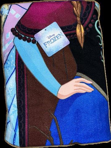 Royal Wear Kids Official Licensed Character Soft Beach/Hooded Bath Towe (Frozen, 27 X 58)