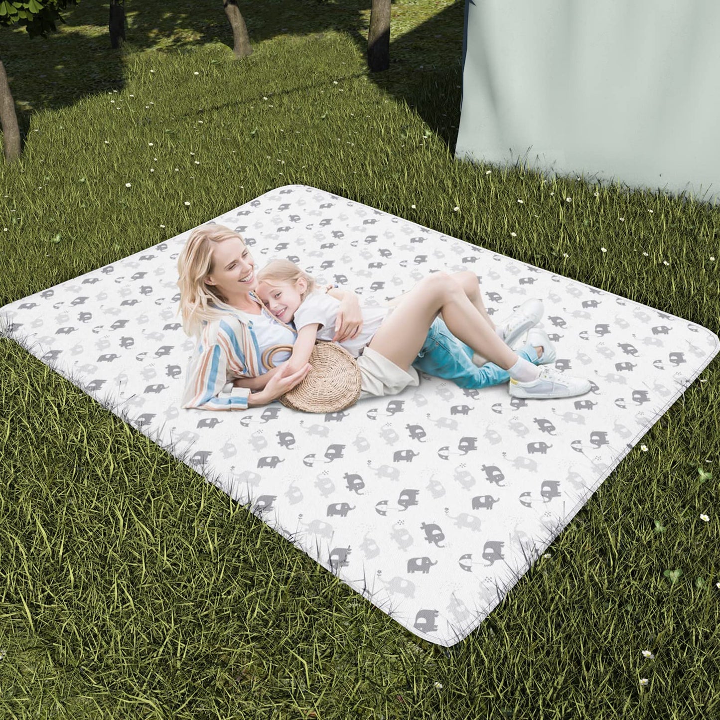 Large Splat Mat For Under High Chair/Arts/Crafts/Playtime, Moonsea High Chair Mat For Floor Non Slip Waterproof Washable Portabl