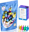 The Dreidel Company Metallic Multi-Colored Dreidels For Hanukkah With English Translation, Spinning Tops Includes Game Instructi