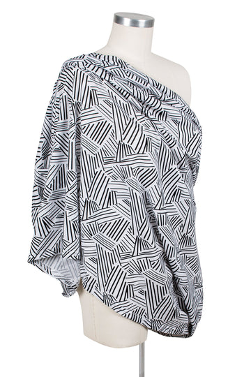 Bebe Au Lait Premium Cotton Jersey Nursing Scarf - Montauk