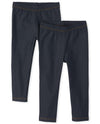 The Children'S Place Baby Girls And Toddler Girls Leggings,True Indigo 2 Pack,12-18Mos