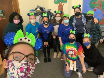 Clgift Minnie Ears, Pick Your Color, Iridescent Minnie Ears, Silver Gold Blue, Rainbow Sparkle, Classic Red Sequin (Costume Head