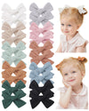 Jollybows 20 Pieces Baby Girls Hair Bows Clips Hair Barrettes Accessory For Babies Infant Toddlers Kids