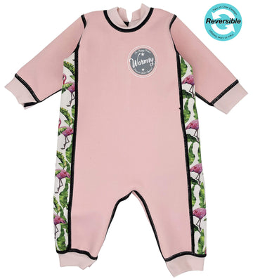 Aquajoy Warmsy - Premium Reversible Baby Wetsuit | Extra Warm Swimsuit For Babies, Infants And Toddlers