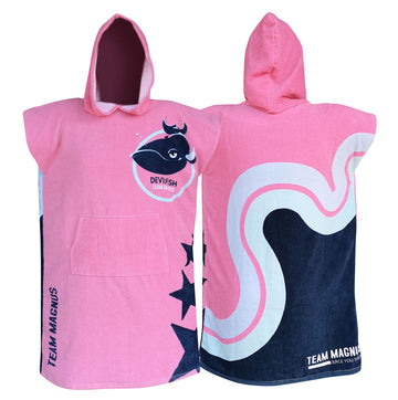 Team Magnus Kids' Bath Towels - Hooded Towel For Kids 4'-5'6'