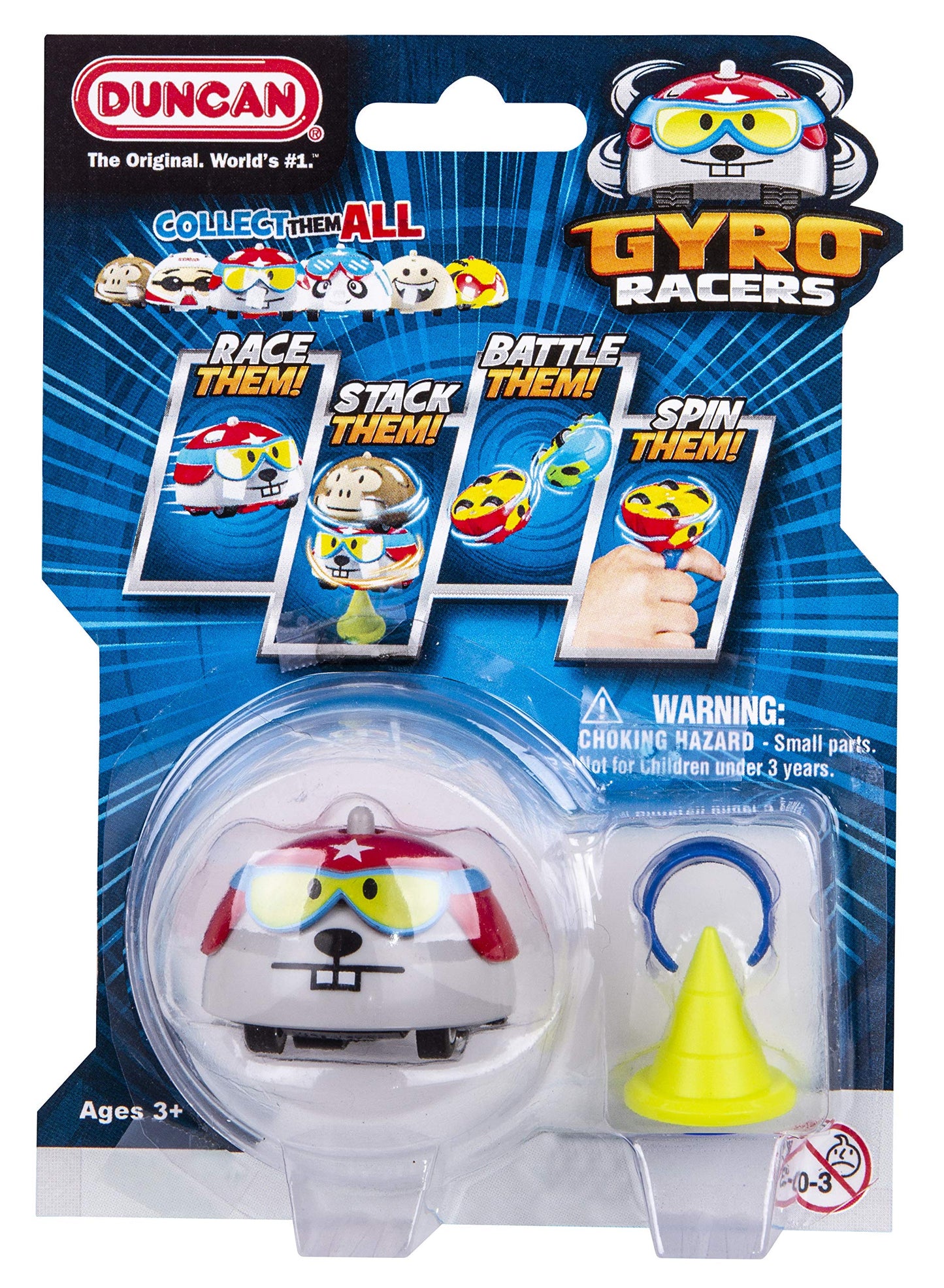 Duncan Toys Gyro Racer, Racing Toy With Gyro Technology, Flying Squirrel