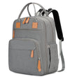 LORADI 18 Pockets Large Diaper Bag Backpack, Baby Shower Essentials, Grey