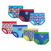 Spiderman Boys' Superhero Potty Training Pants, Success Chart & Stickers, Iron Man, Hulk & More Sizes 18M-4T, 7-Pack Spidey Only
