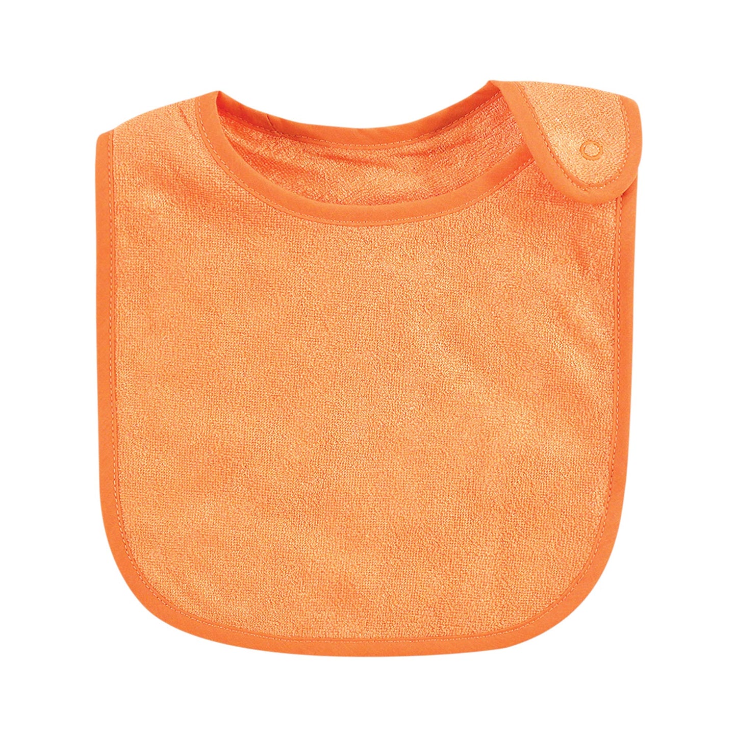 Hudson Baby Unisex Baby Rayon From Bamboo Terry Bibs, Basic Bright, One Size