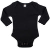 Earth Elements Baby Long Sleeve Bodysuit 0-3 Months Black