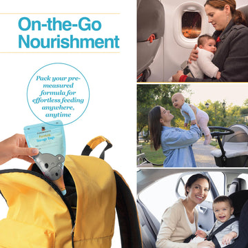 30 Pack Baby Formula Storage Bags Dispenser Disposable Baby Formula Container