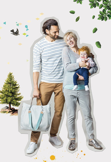 Lassig Lassig Green Label Mix 'N Match Diaper Bag Light Grey