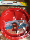 Angel Of Mine ~ Pirate Plate (Red)!