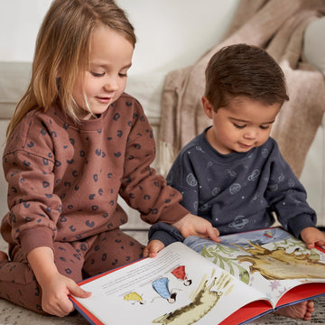 Gerber Baby Boys Toddler 2-Piece Fleece Sweatshirt And Jogger Set, Navy Space, 3T