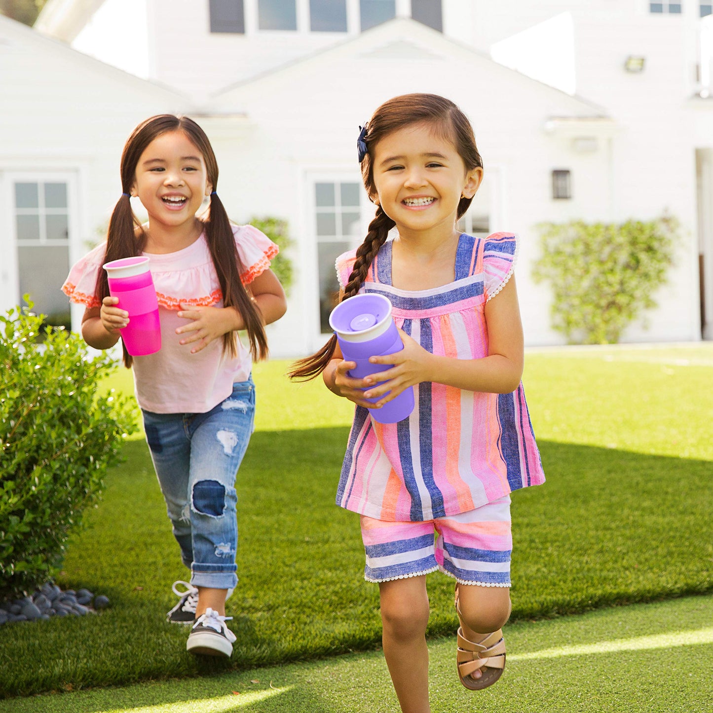 Munchkin Miracle 360 Toddler Sippy Cup, Spill Proof, 14 Ounce, Pink