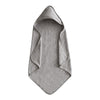 Mushie Baby Hooded Towel | Organic Cotton (Gray)