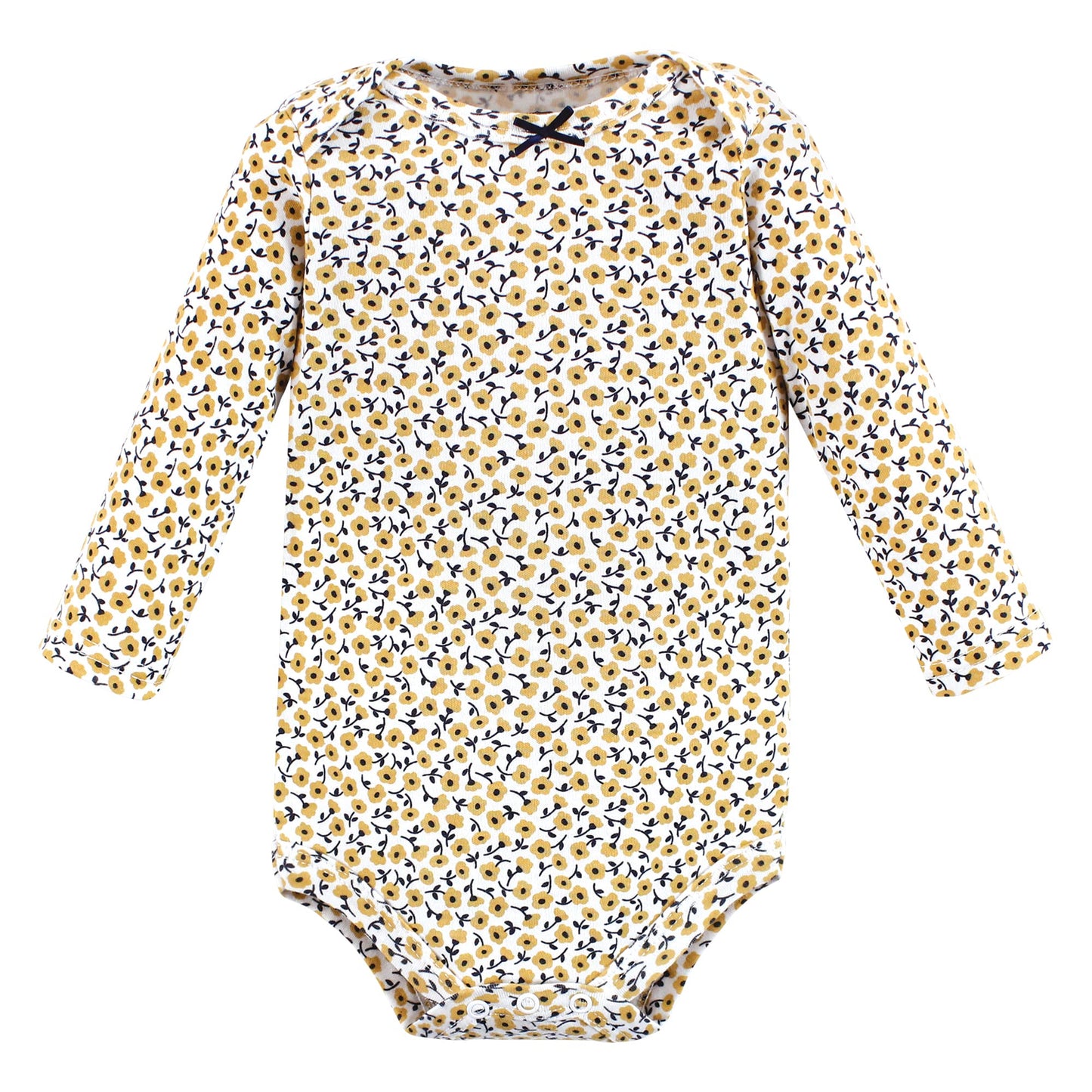 Hudson Baby Unisex Baby Cotton Long-Sleeve Bodysuits, Girls Are The Future, Preemie